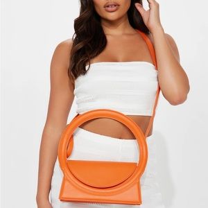 ✨🍊Fashion Nova Orange Handbag🍊✨